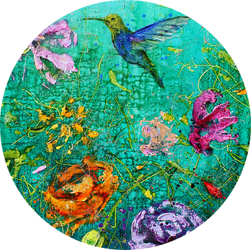 Colibri Paradise van Atelier Paint-Ing