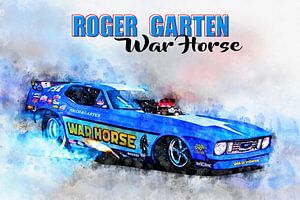 Roger Garten's, War Horse mit Titel