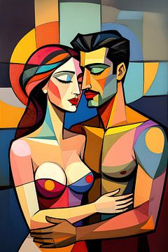 Künstlerische nackte Frau Paar von Egon Zitter