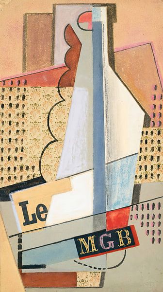 Maria Blanchard - The Monogram (1916) by Peter Balan