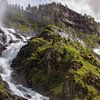 Latefossen  twin waterval in noorwegen van ChrisWillemsen