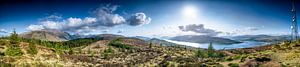 Bergpanorama, Loch Linnhe und Fort William