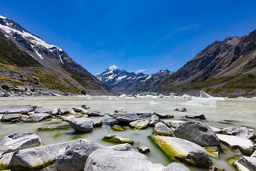 Hooker Valley Track, Mt Cook, Nieuw Zeeland