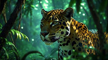 Leopard in the jungle