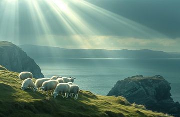 Randonnée sur la côte néo-zélandaise sur fernlichtsicht