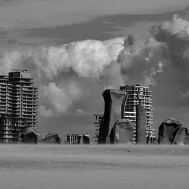 Oostende, België van Jan Van Bizar