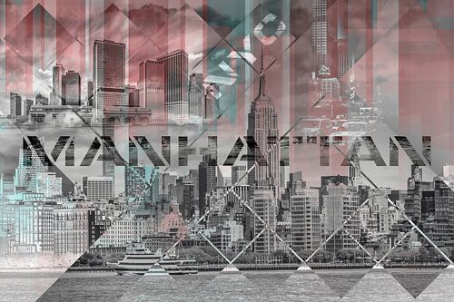 Modern Art MANHATTAN COLLAGE