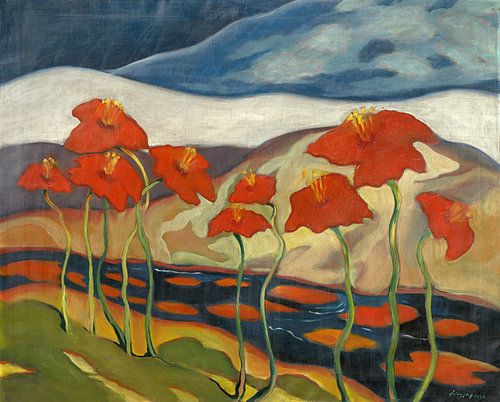 Landscape with Flowers (Nirvana), Zolo Palugyay