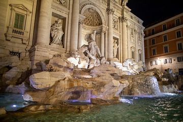 Rome - Fontana di Trevi (Trevi Fountain) by t.ART