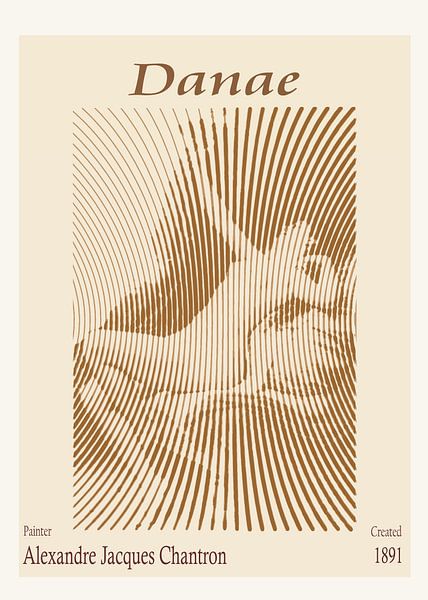 Danae - Alexandre Jacques Chantron (1891) von DOA Project