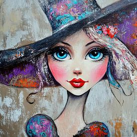 Große Augen von Blickfänger Gemälde