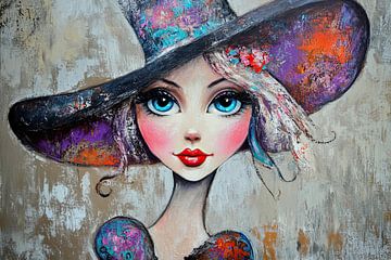 Big Eyes by Eye catching paintings