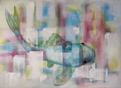 Zwemmende vissen in de dageraad / SDAW