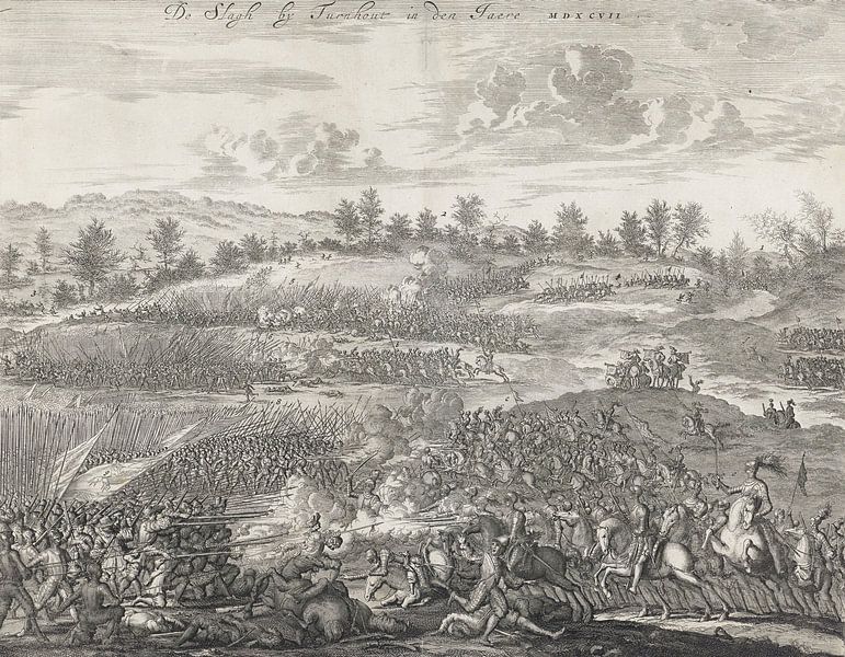 Schlacht von Turnhout, 1597 von Atelier Liesjes