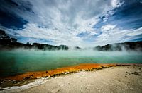 Piscine à champagne en Nouvelle-Zélande