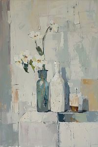 Gelassene Vase Silhouette