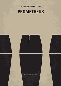 No157 My Prometheus minimal movie poster van Chungkong Art
