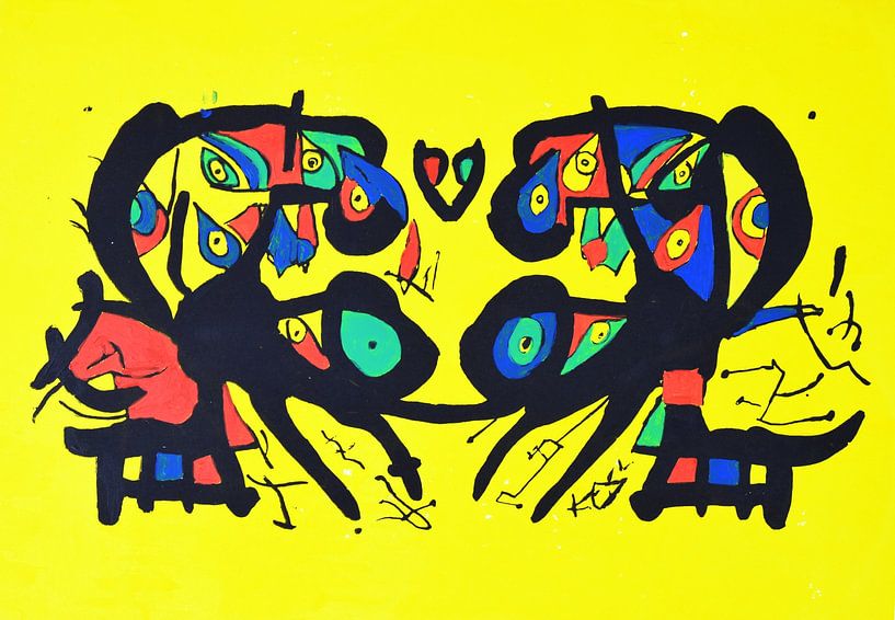 Parti par Artforyou  werk van Henk Adriani