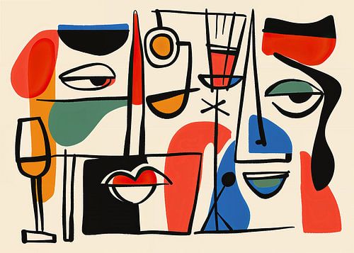 Picasso moderne sur Caprices d'Art