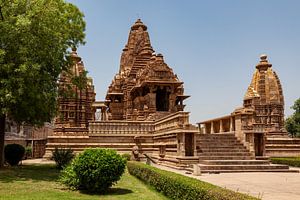 Die Tempel von Khajuraho in Madhya Pradesh Indien
