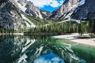 Pragser Wildsee Italy by Walljar thumbnail