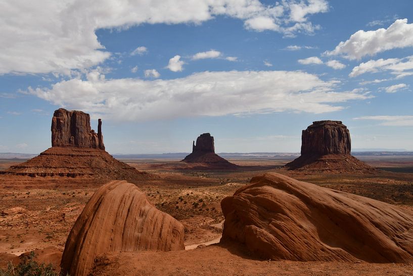 À Monument Valley par Bernard van Zwol