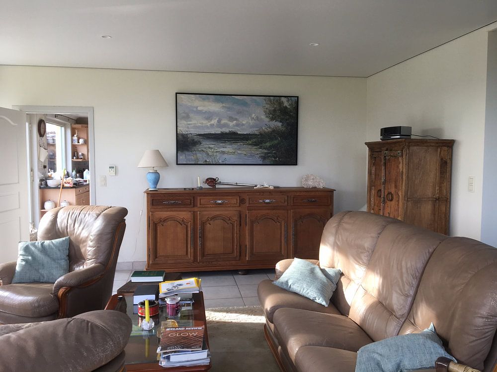 Carlos de Haes-Het wilde graslandschap, het antieke landschap 