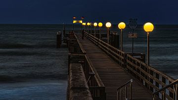 Seebrücke Ostsee Kühlungsborn 3 van Johnny Flash