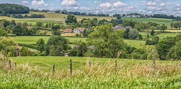 Panorama van Zuid-Limburg bij Epen van John Kreukniet