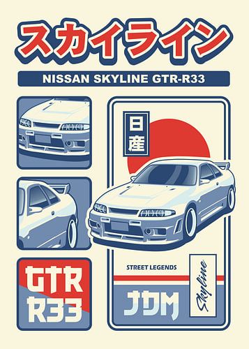 Nissan Skyline GTR R33