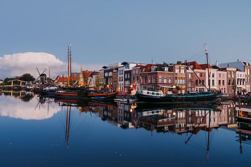 Blue hour Galgewater Leiden