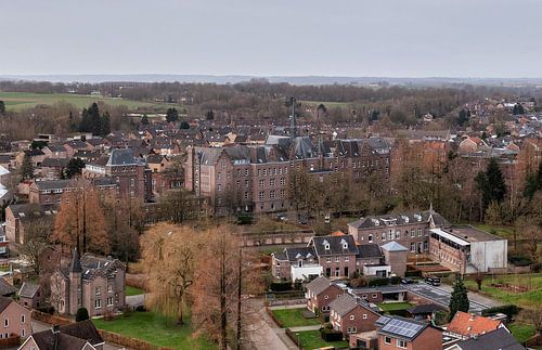 Dronefoto van Huize Loreto in Simpelveld