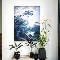 Klantfoto: Blue Hour In Tropical Paradise van Andrea Haase, als art frame