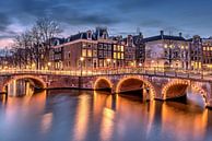 Keizersgracht / Leidsegracht in Amsterdam van Tubray thumbnail