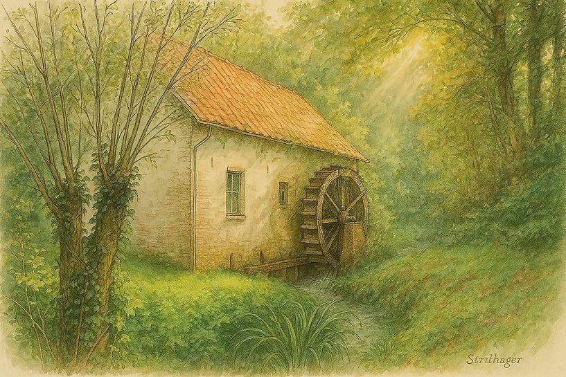 Strijthagermolen von Bert Quaedvlieg
