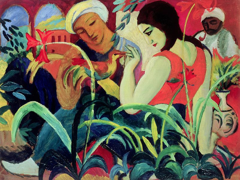 Oriental Women (Odalisques), August Macke by Bridgeman Masters