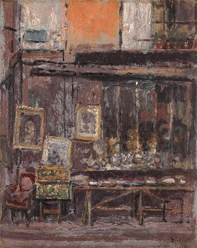 Walter Sickert, De antiekwinkel - 1906