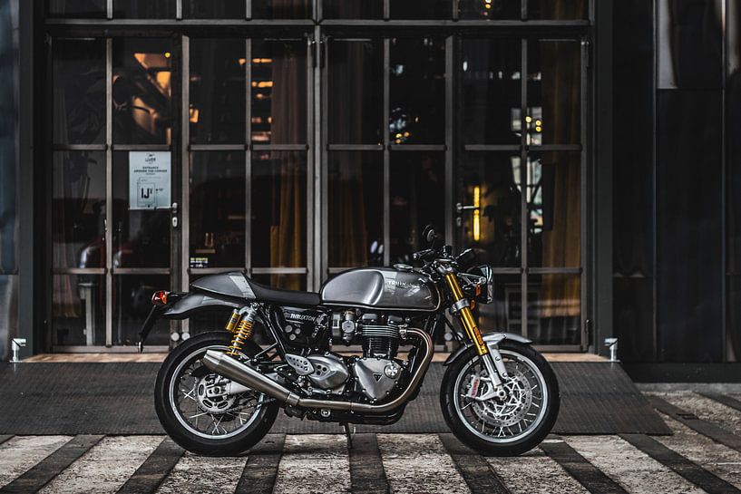 Triumph Thruxton R par Westland Op Wielen