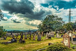 Friedhof in Böhmen