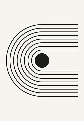 Retro jaren 1920 vintage geometrische vorm in Bauhaus-stijl 1_3