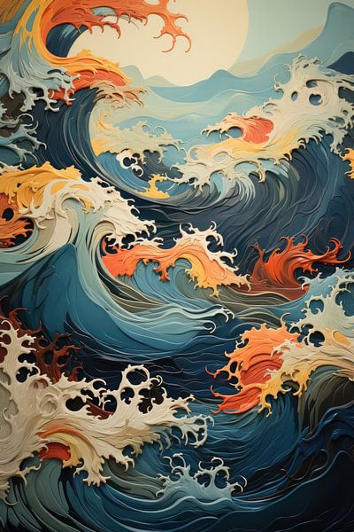 The power of nature by Digitale Schilderijen