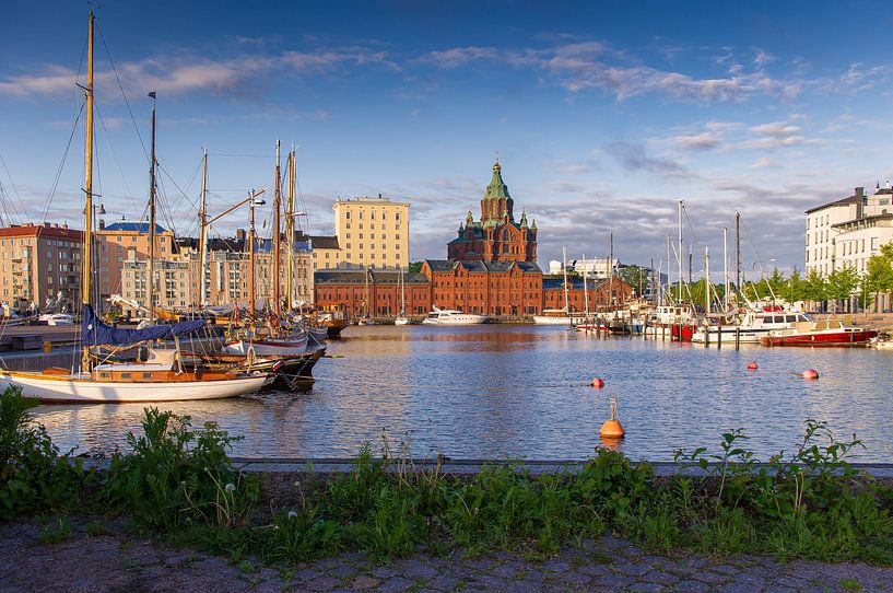 Vue de la cathédrale Uspenski à Helsinki, Finlande par Yanuschka | Fotografie Noordwijk