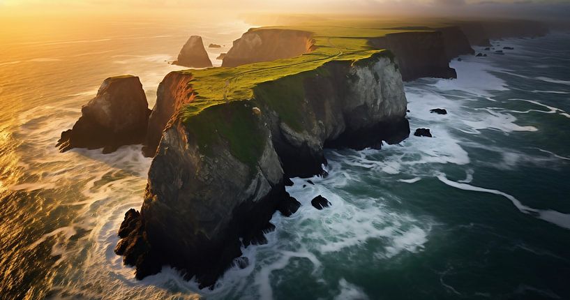 Goldene Stunde von fernlichtsicht