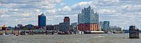 Panorama van de Hafencity van Leopold Brix thumbnail