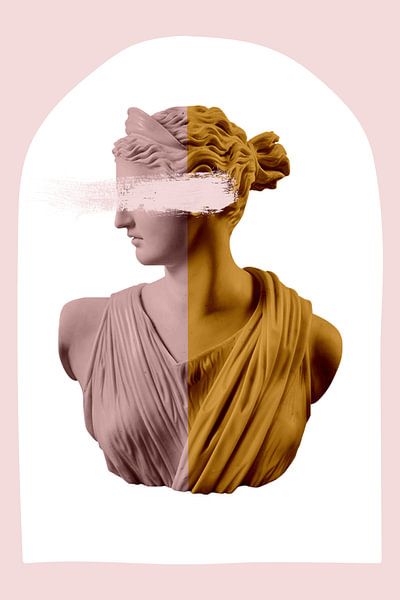 Artemisorangepink Ratio2x3 by Grace Digital Art Co