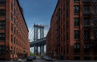 New York - uitzicht op Manhattan Bridge