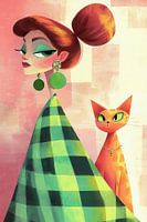 Green eyes Cats