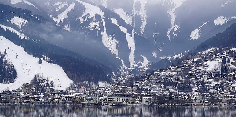 Zell am See from the other side by joyce kool