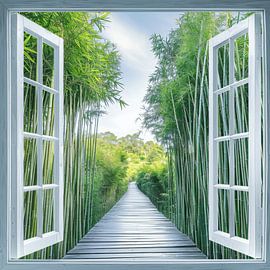 Bambuswald von Poster Art Shop