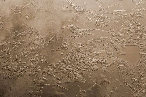 Frozen water with sepia effect